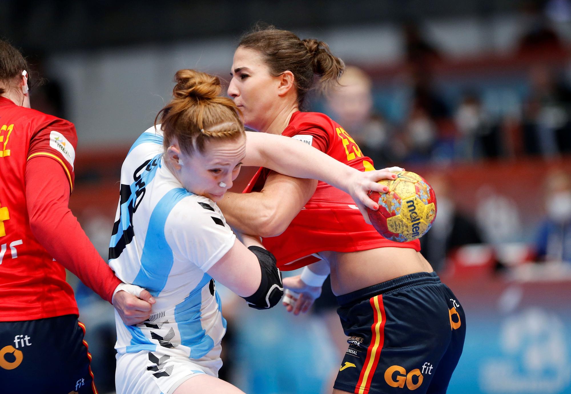 Victoria de España ante Argentina en su estreno en el Mundial femenino