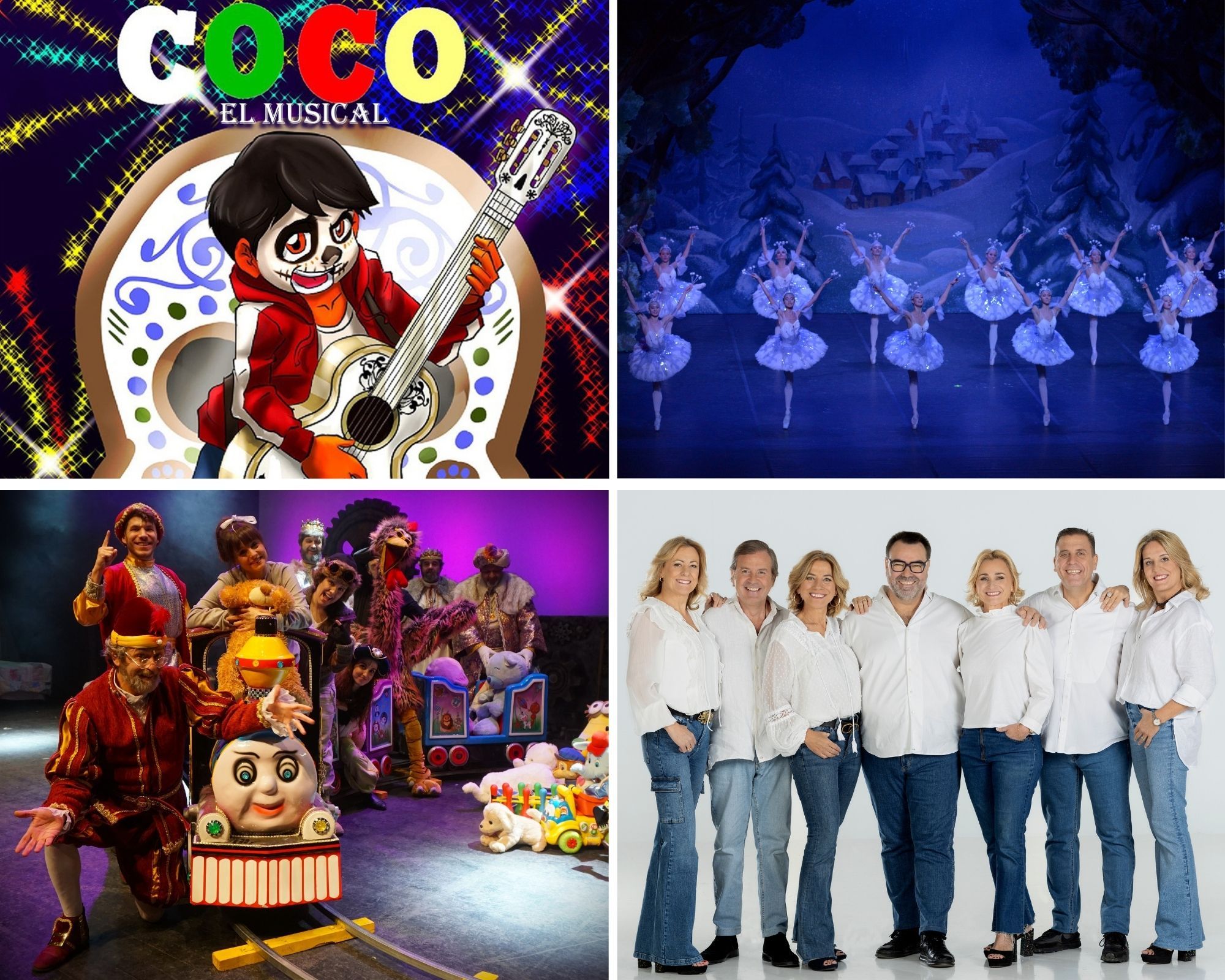 Pequeña representación de la oferta navideña que este año lanza el teatro López de Ayala de Badajoz.