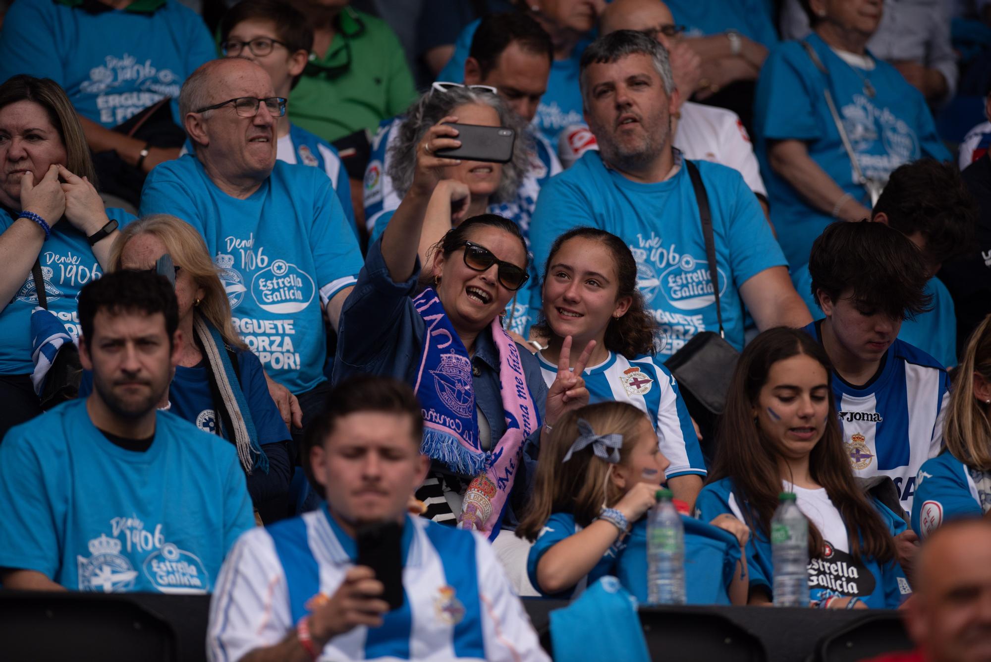 A Coruña marca en Riazor la mejor entrada en la historia de Primera RFEF con 28.828 espectadores