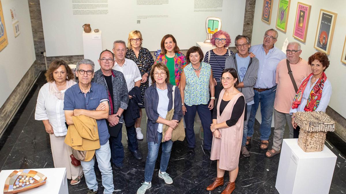 La exposición sobre el colectivo se puede visitar en el Torreón Fortea.