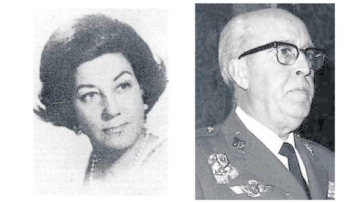 El héroe de aviación y la maestra