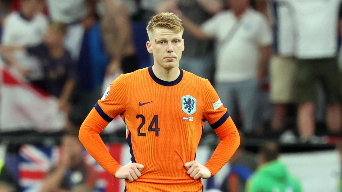 Jerdy Schouten, durante la semifinal de la Euro 2024 ante Inglaterra