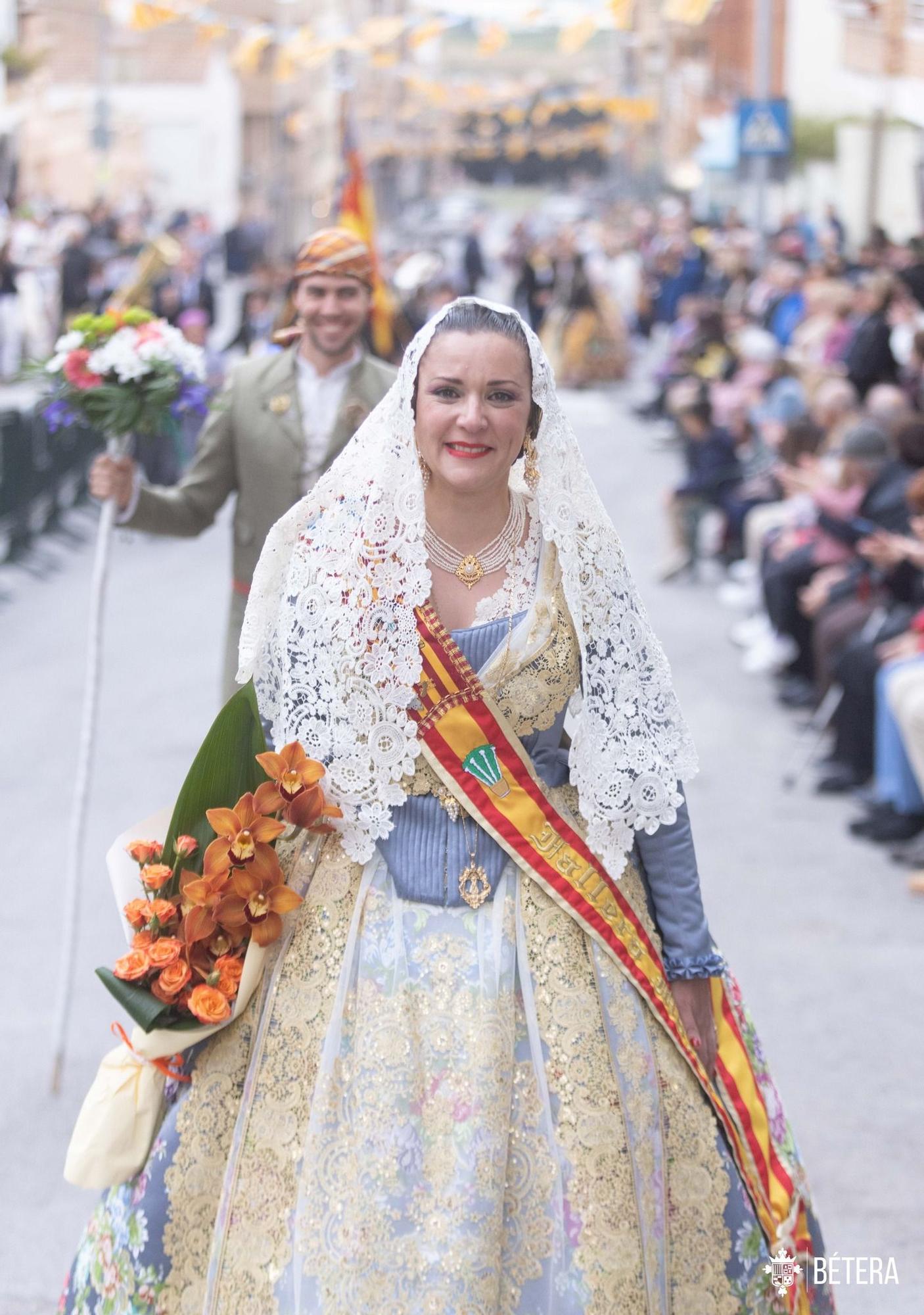 Bétera celebra la Ofrenda a la Mare de Déu de las Fallas de 2023