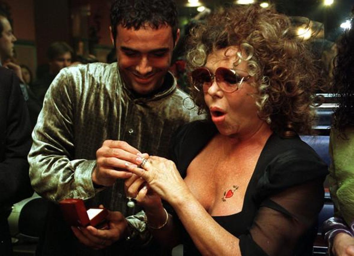 Marujita Díaz i Dinio.