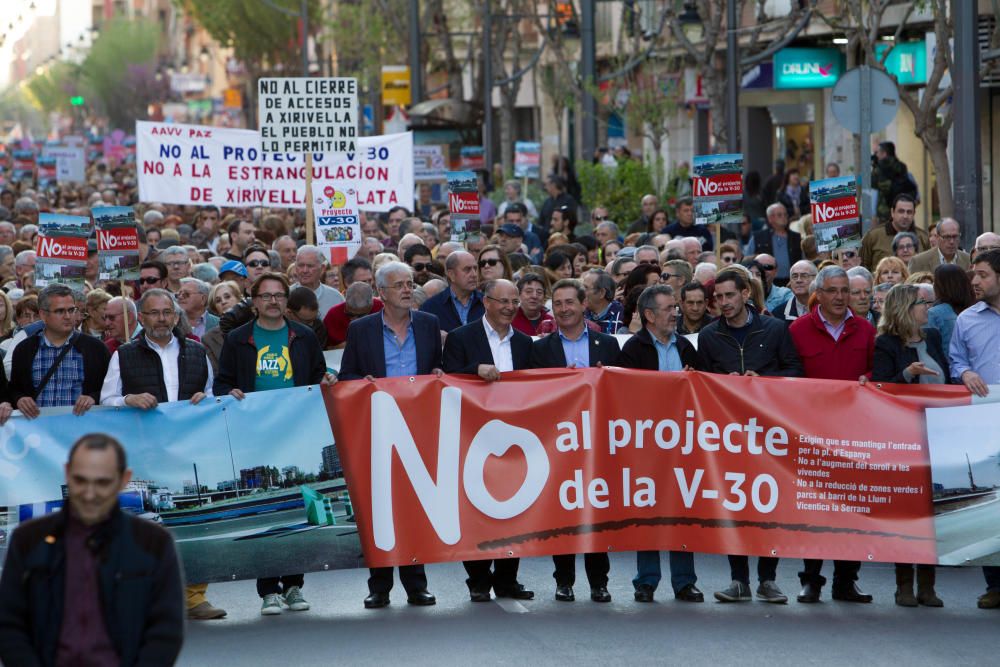 Xirivella dice no a la ampliación de la V30