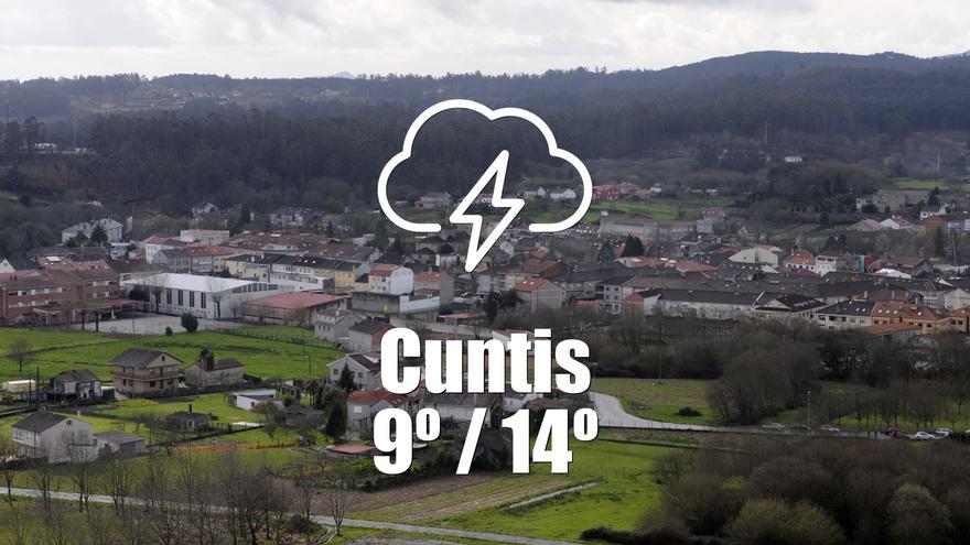 El tiempo en Cuntis: previsión meteorológica para hoy, lunes 14 de abril