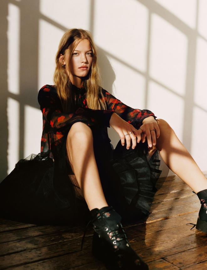 Zara, 'pretty in punk', un toque de rojo