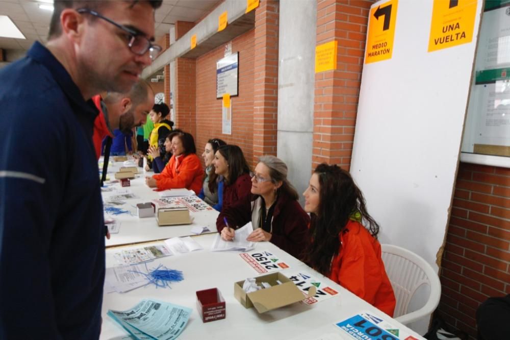 Media Maratón de Murcia: Ambiente en la salida