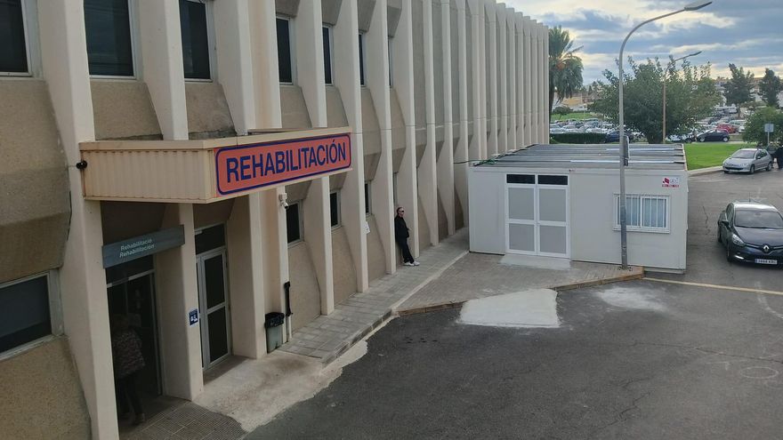 Servicio de Rehabilitación en el Hospital de Sagunt.