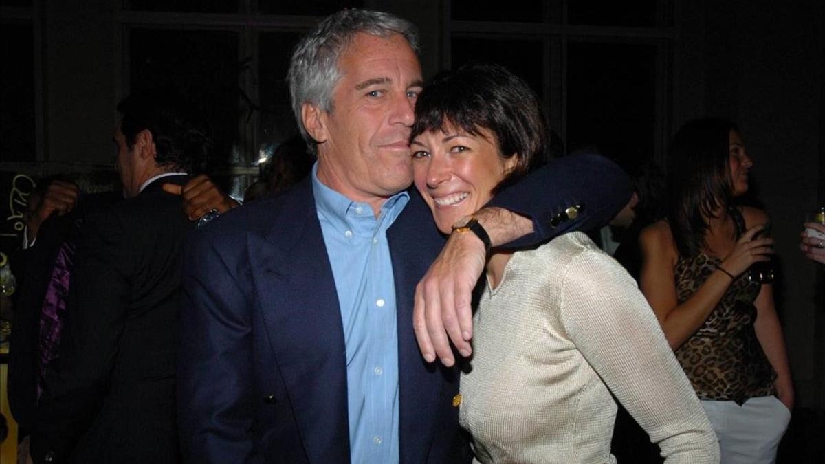 Jeffrey Epstein y Ghislaine Maxwell.