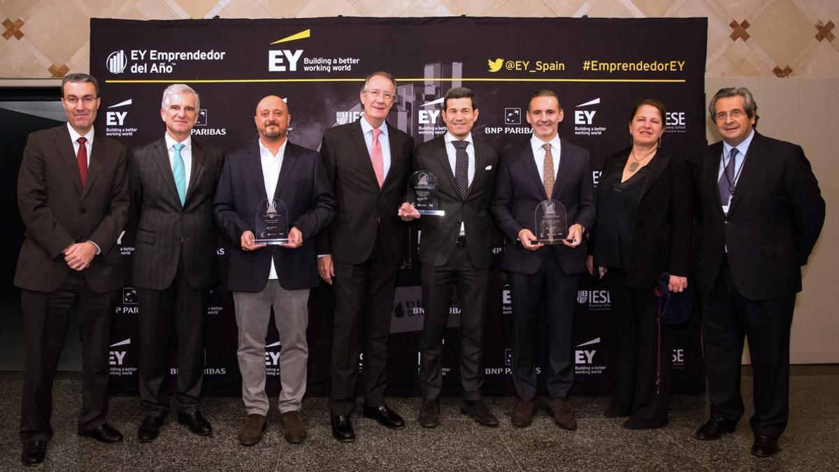 Candidatos por Catalunya al Premio Emprendedor del Año de EY