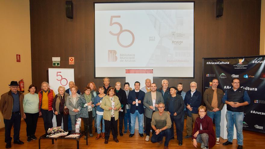 La Biblioteca de Arucas se expande a la sede de Mapfre en su 50º aniversario