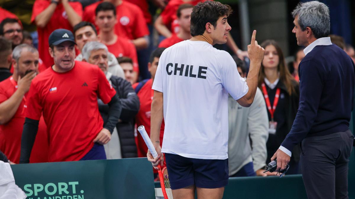 Garín la lio en la Davis