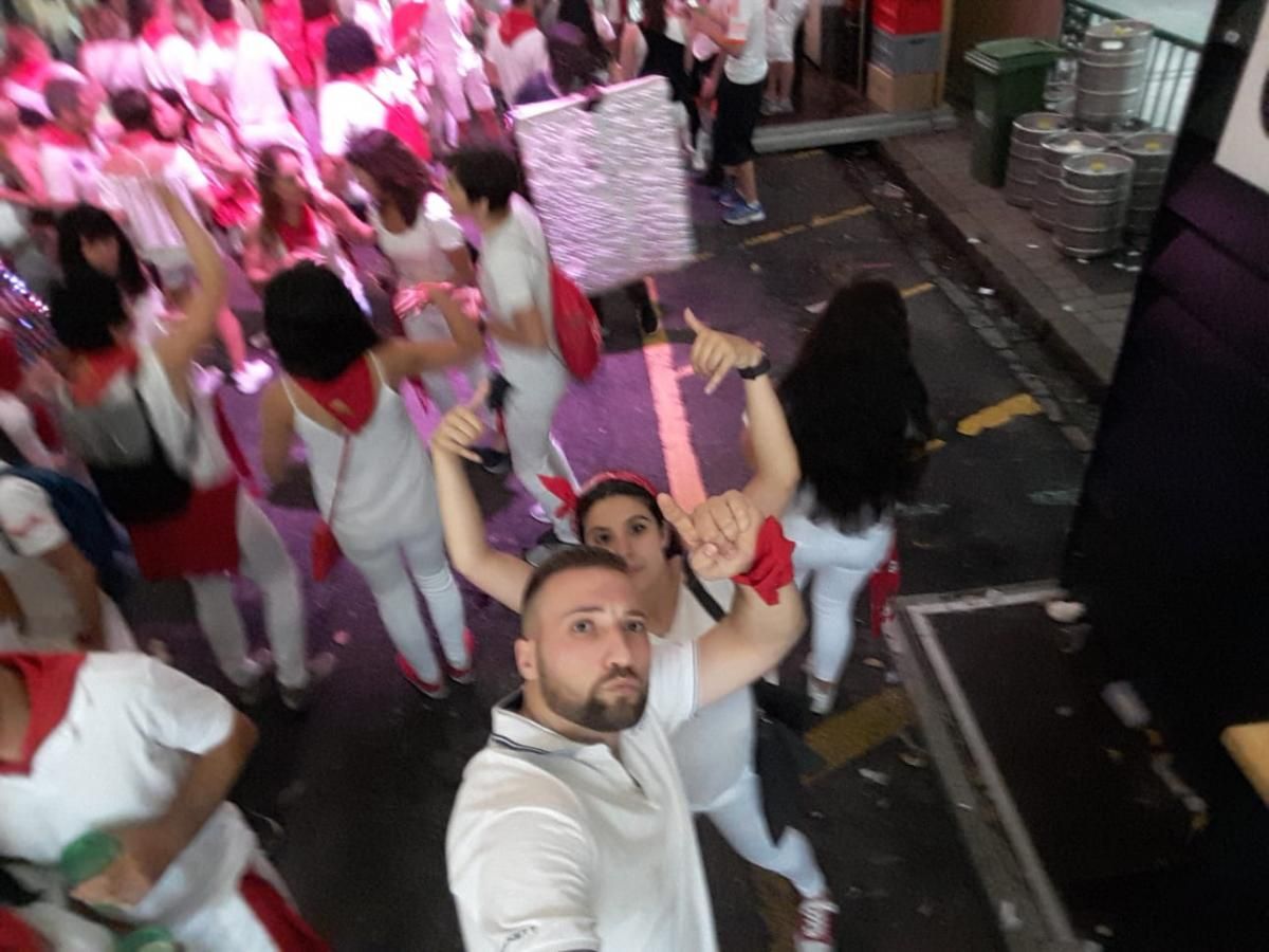 Castellonenses en los #SanFermines2018