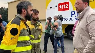 Barbón pide ayuda a los vecinos para dar con "los terroristas" que han causado "el 99%" de los incendios