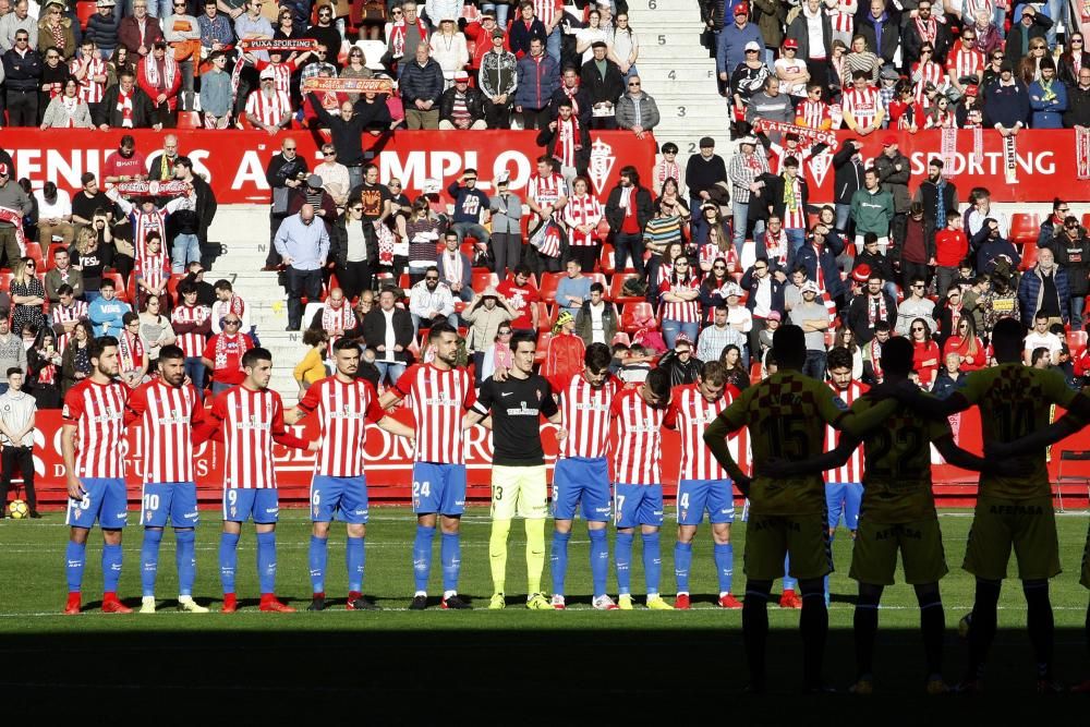 El Sporting - Nástic, en imágenes