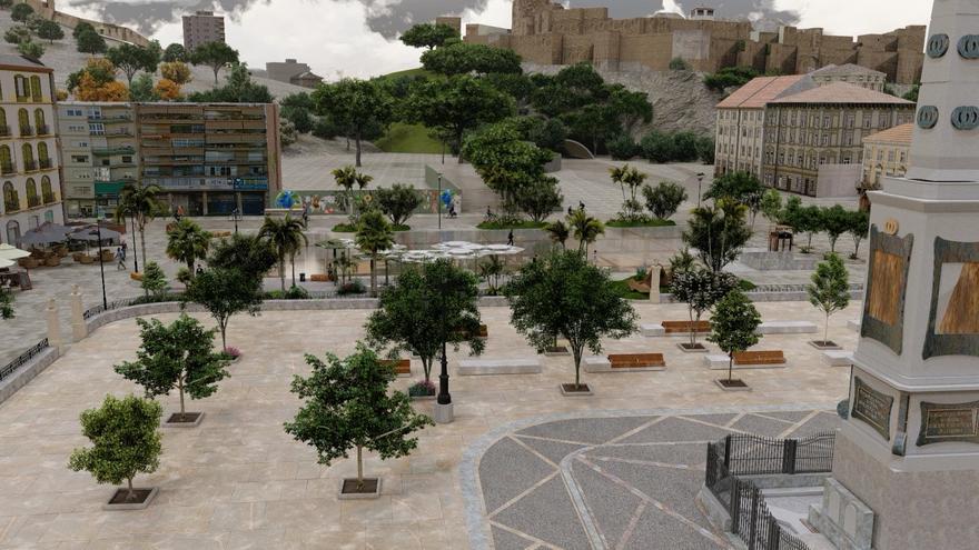 El PSOE presenta su idea para el Astoria: restos arqueológicos visitables y plaza diáfana