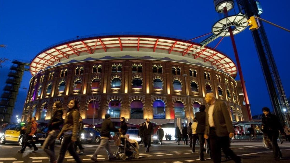 Centro comercial Arenas de Barcelona.