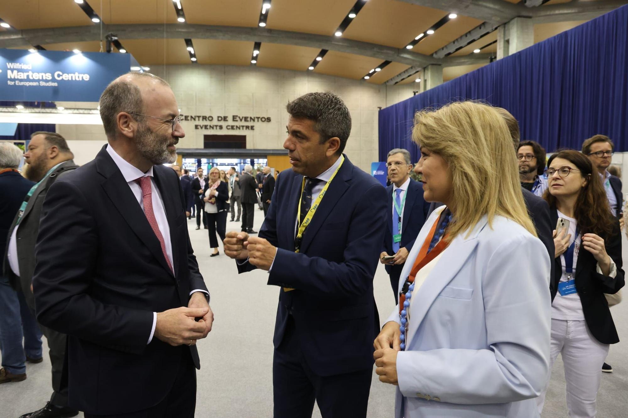 Todas las fotos de la segunda jornada del congreso del PP europeo en València