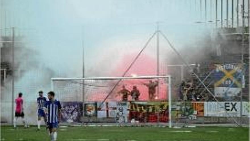 L&#039;afició del Sant Andreu provoca incidents