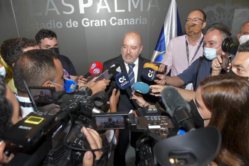 Almuerzo de los presidentes de la UD Las Palmas y el CD Tenerife