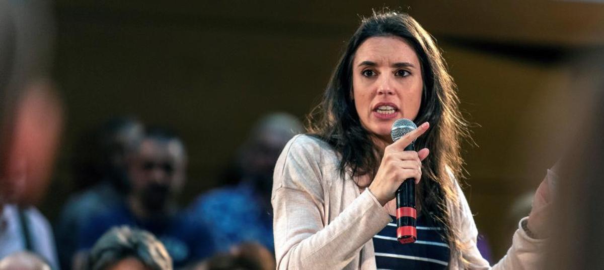 Irene Montero, este viernes