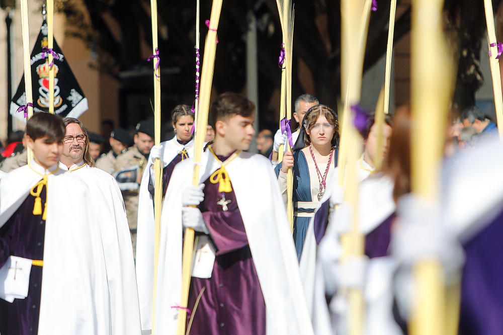 Procesión de las Palmas en la parroquia de Ntra. Sra. de los Ángeles