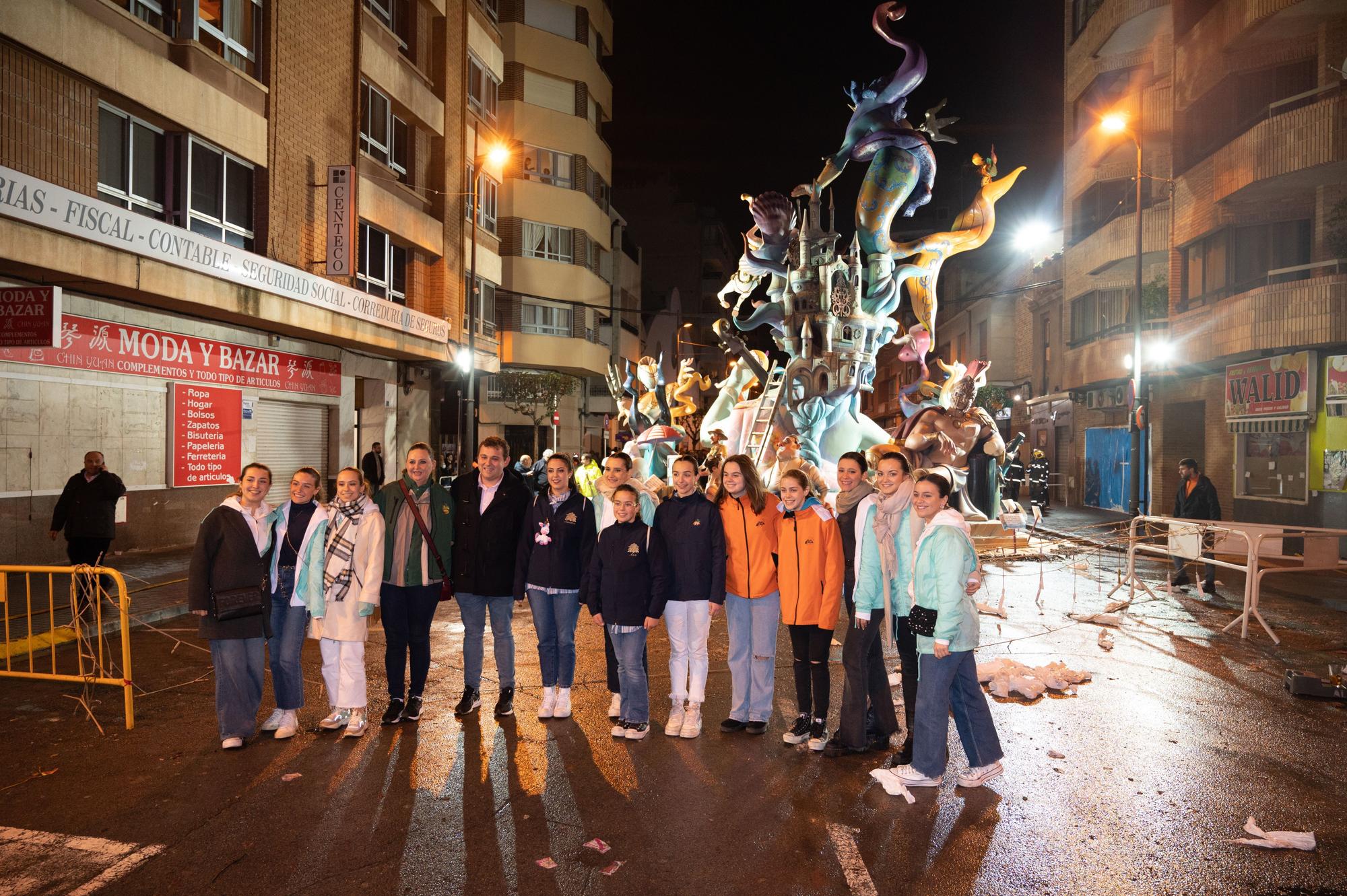 Así se vivió la 'cremà' de las Fallas de Burriana 2022