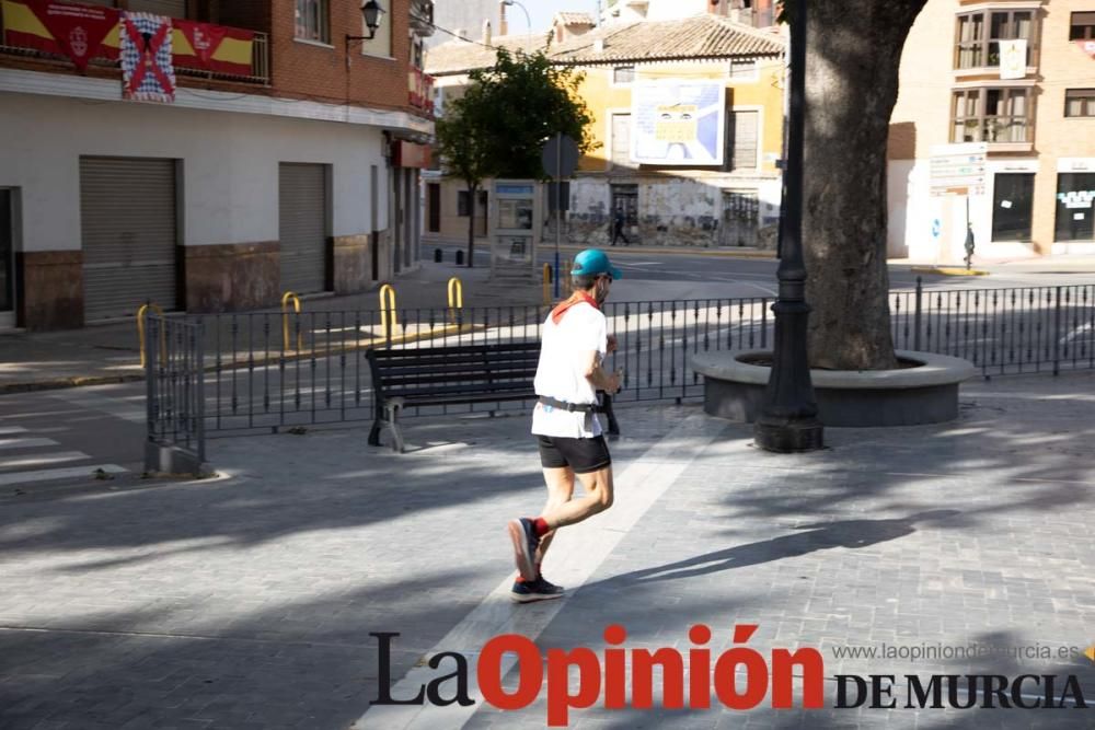 Desescalada en Caravaca: Los 'runners' se ataviaro