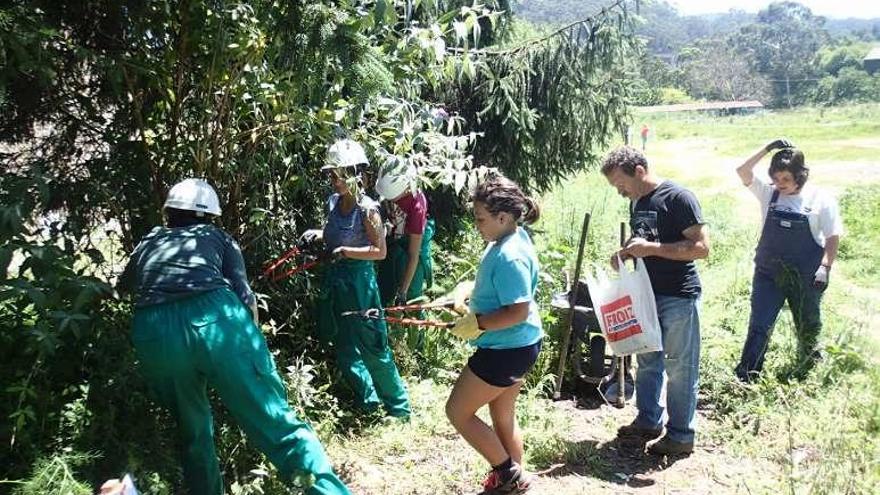 Una de las actividades del centro de Lourizán. // FdV