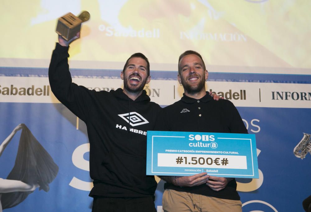 Sois cultura, los premios al mejor talento