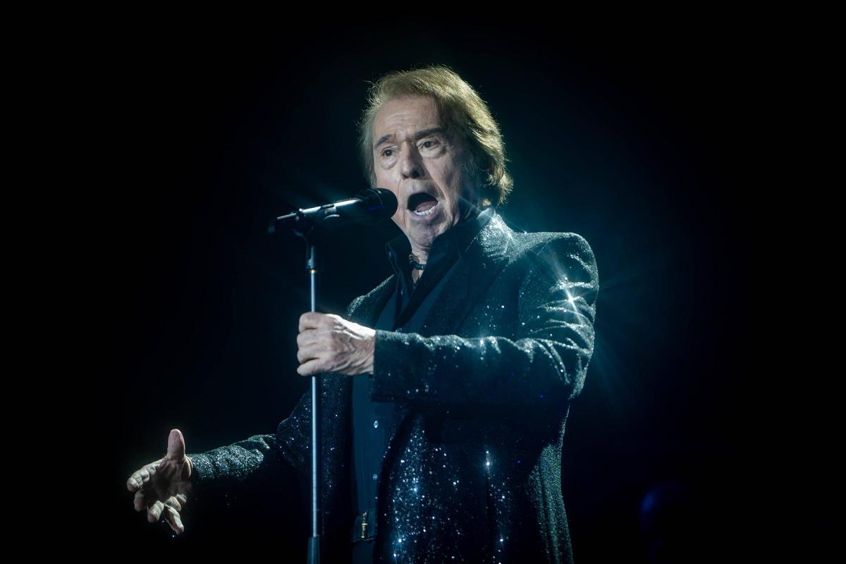 Concierto de Raphael en el Palau Sant Jordi