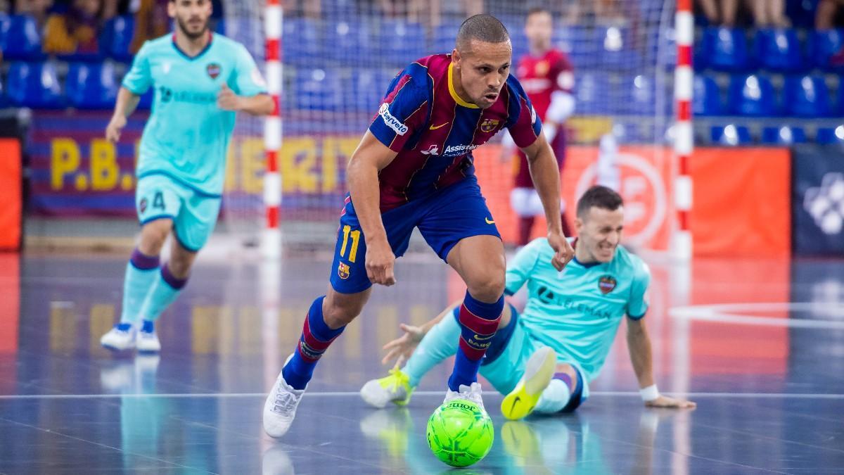 Ferrao en el primer partido de la eliminatoria