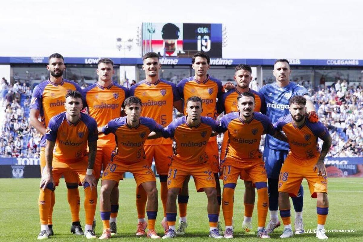 Encuentro jornada 10 LaLiga Hypermotion, entre Leganés y Málaga CF