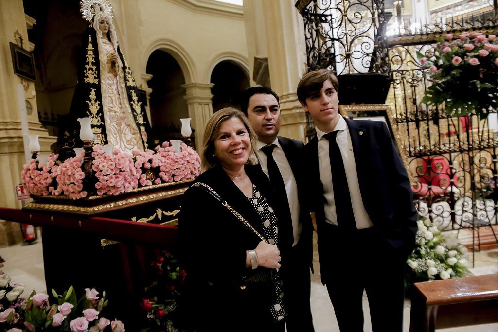 Semana Santa de Lorca 2022: Virgen de la Soledad del Paso Negro, iglesia y procesión