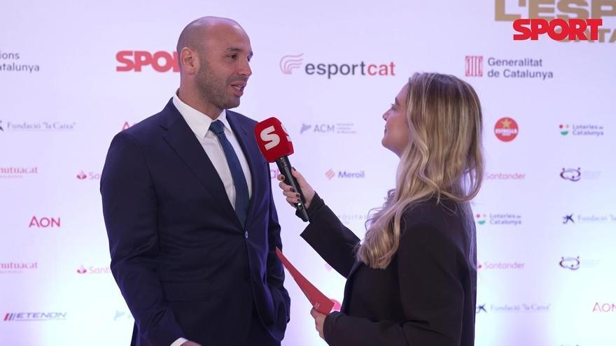 Felipe Perrone, en la Gala del Esport Català: "De todos los éxitos logrados, me quedo con el Mundial de 2022"
