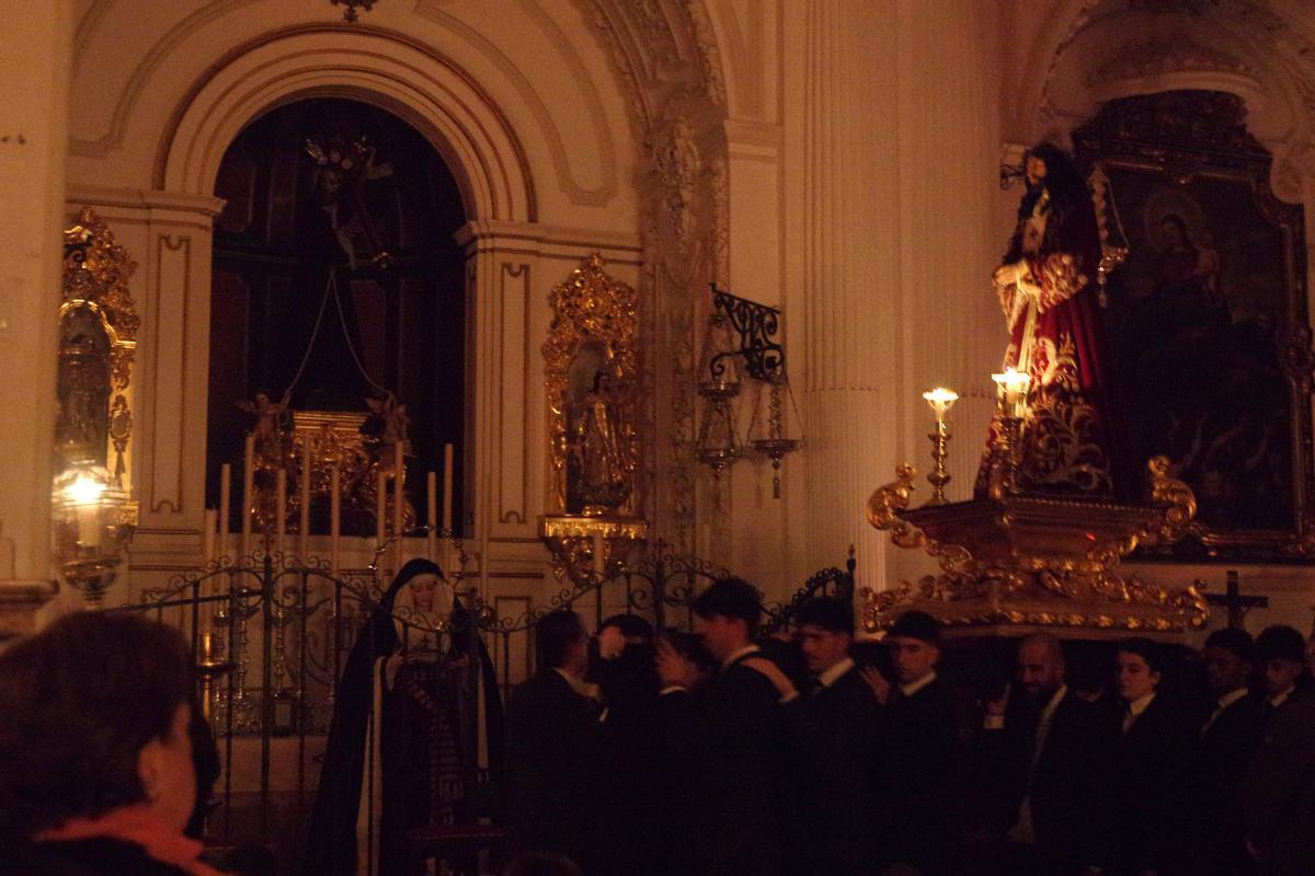 Vía crucis del Señor de Medinaceli en Santiago