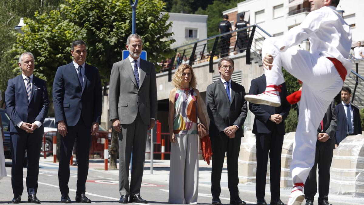 Homenaje a Miguel Ángel Blanco en el 25 aniversario de su secuestro y asesinato por parte de ETA