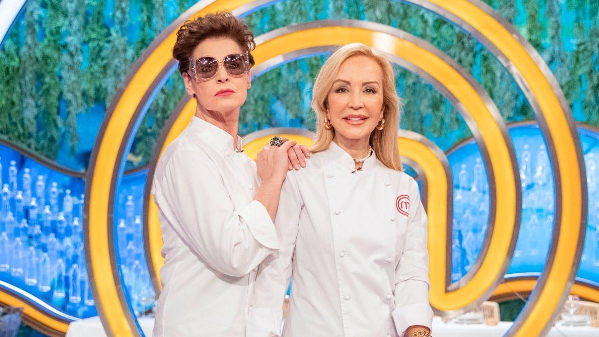 Antonia Dell'Atte y Carmen Lomana en 'Masterchef 8'