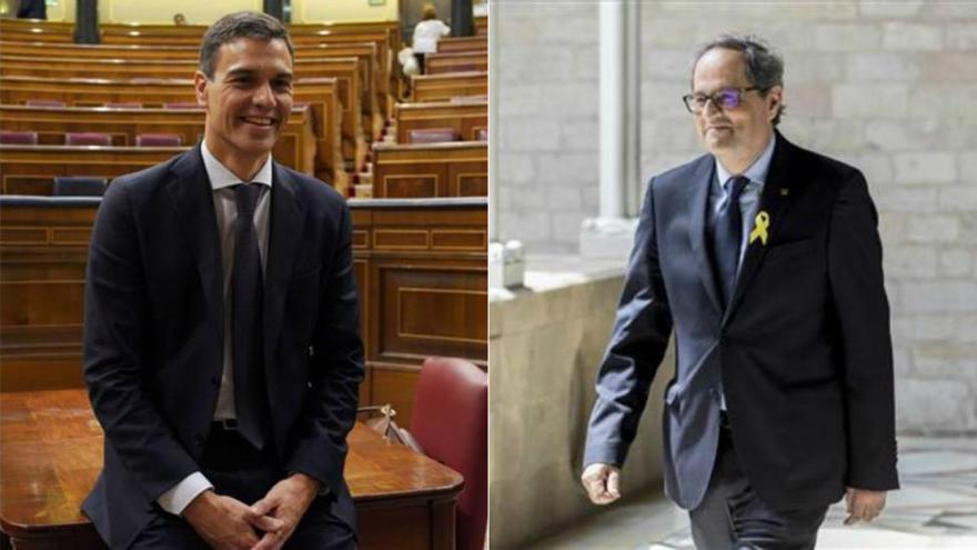 Sanchez cita a Torra el 9 de julio tras negarle una reunión con el Rey