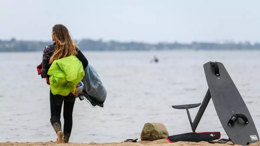 Gisela Pulido en el Top10 del Europeo de Formula Kite