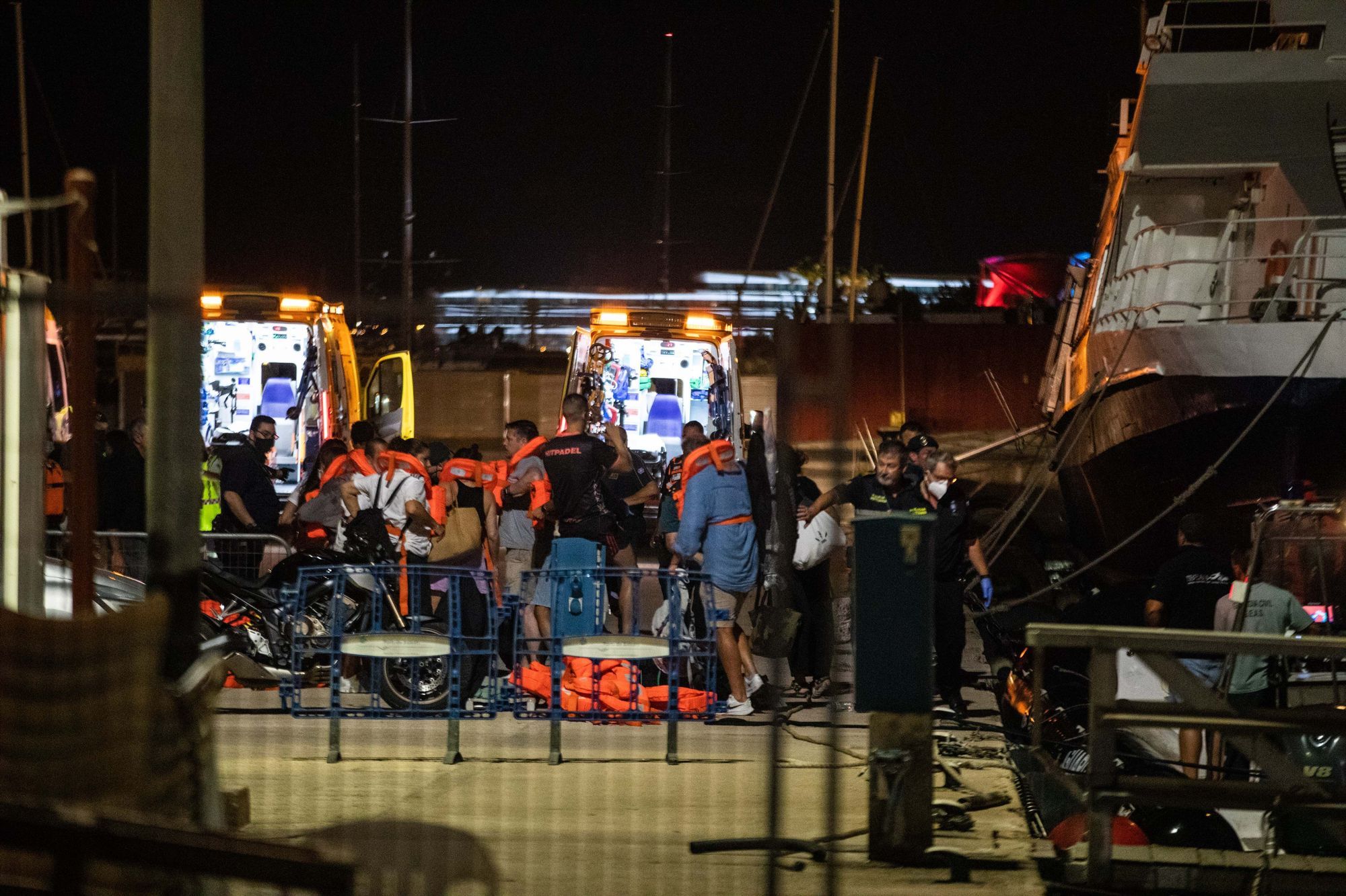 Accidente de un ferry entre Ibiza y Formentera