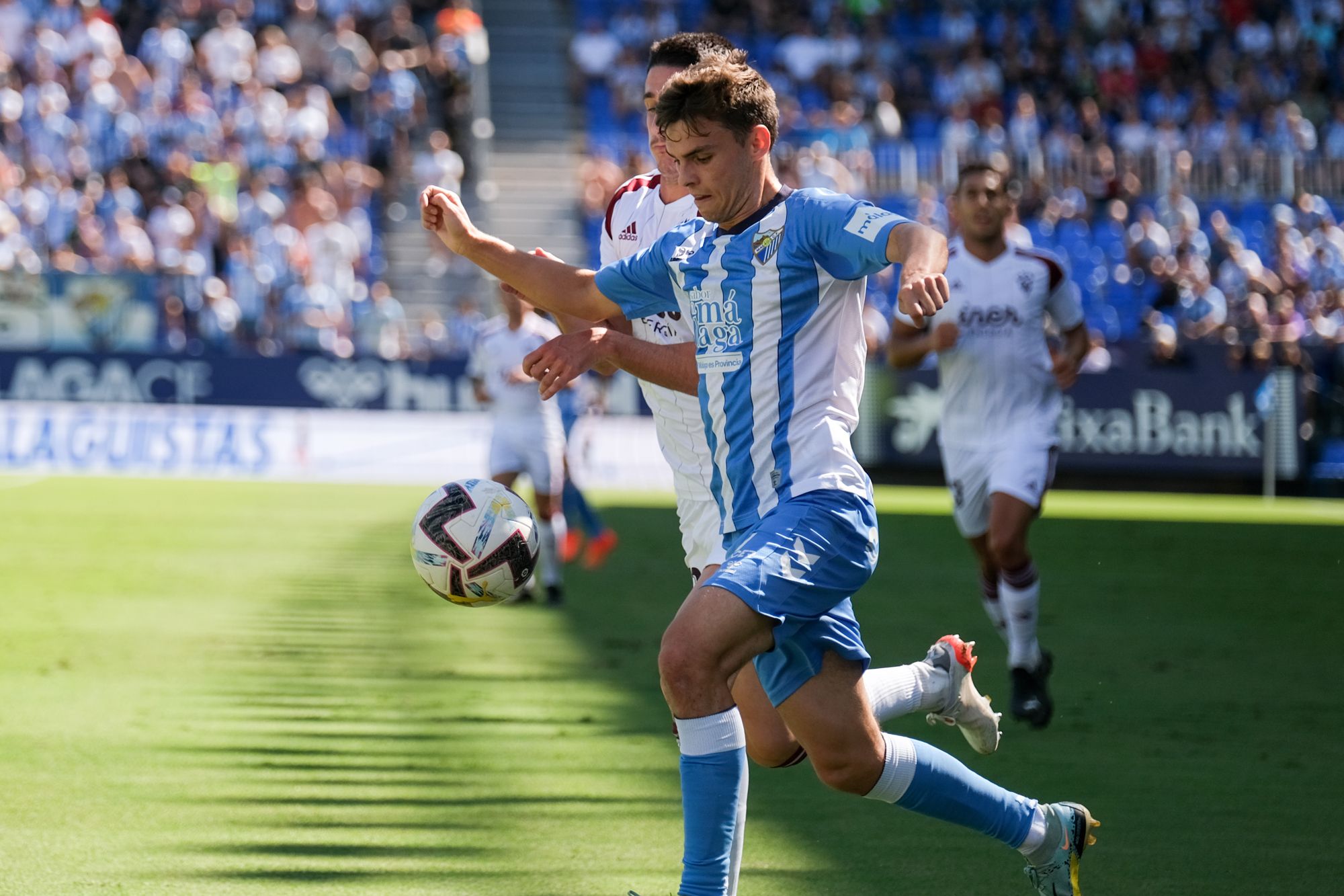 El Málaga CF - Albacete Balompié, en imágenes