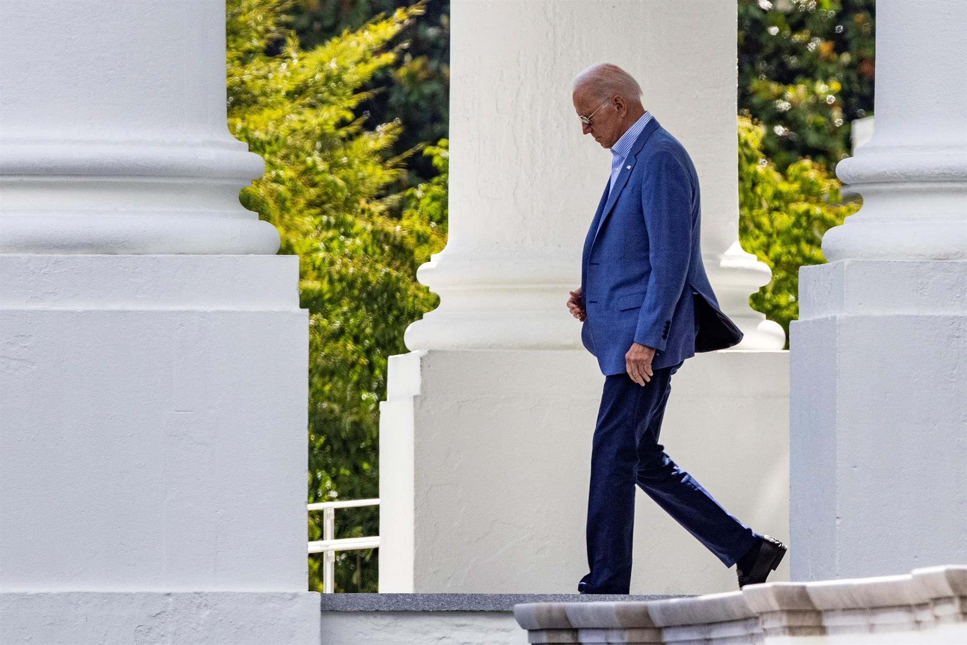 Biden abandona este sábado la Casa Blanca con destino a Michigan.