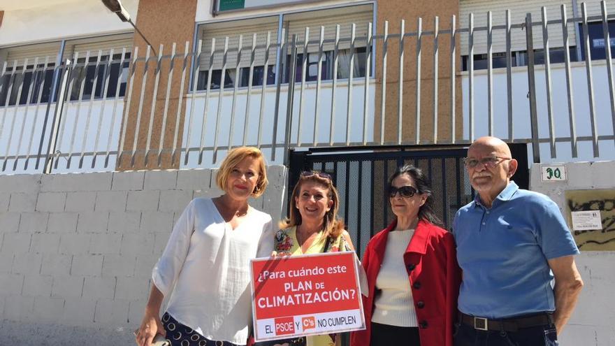 El PP reclama información del plan de climatización en los colegios.