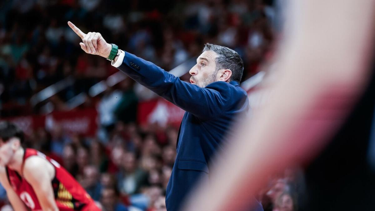 Ibon Navarro, técnico del Unicaja