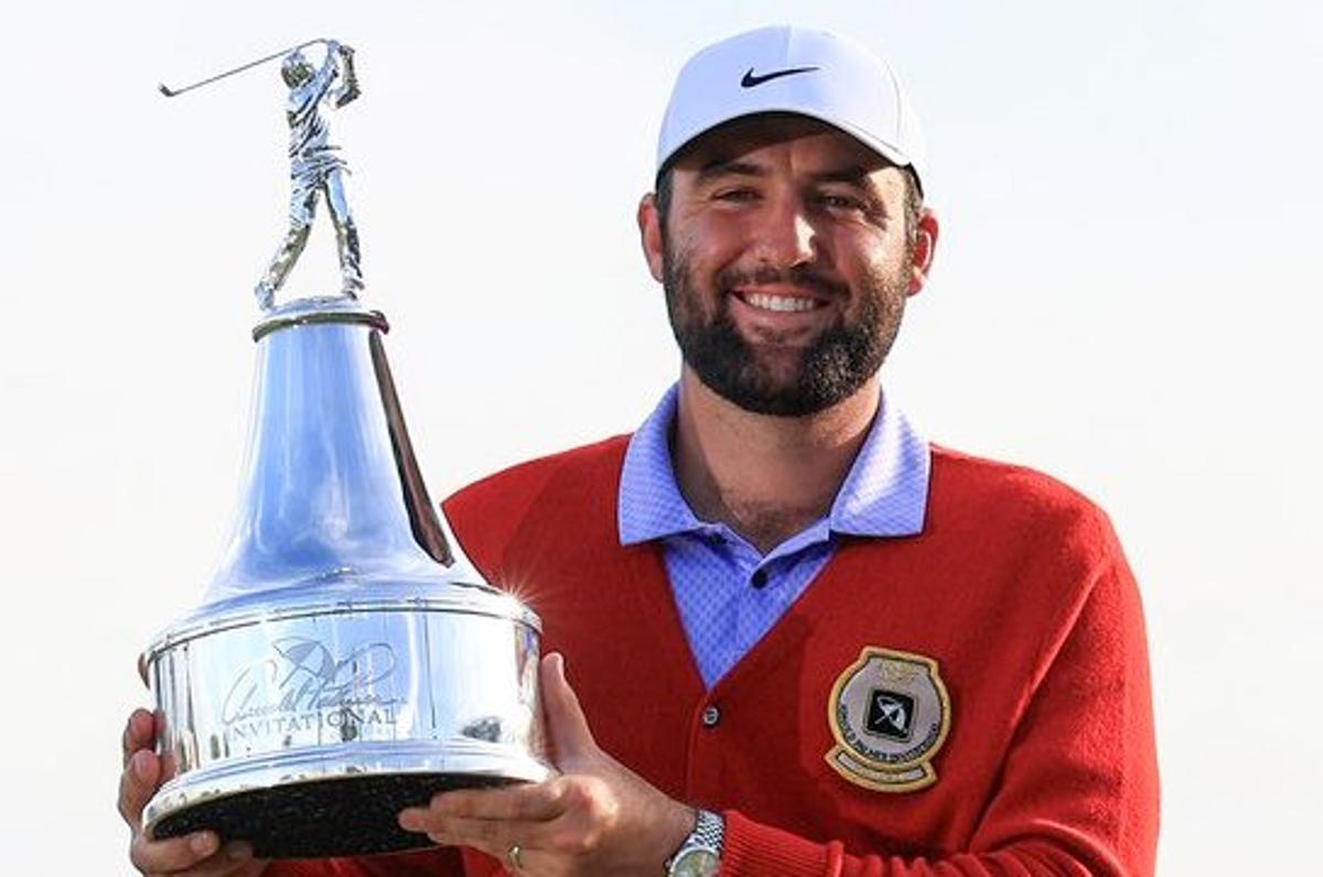 Scheffler se llevó cuatro millones de dólares con su victoria en Orlando