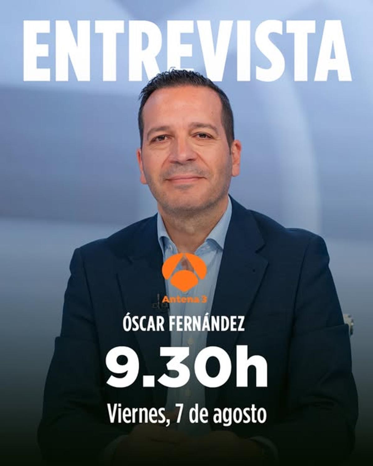 Fernández Calle ha sido entrevistado en Espejo Público.