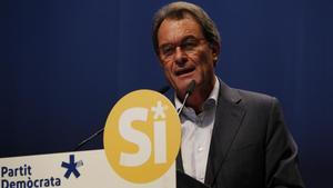 Artur Mas, en un acto reciente en Mollerussa.