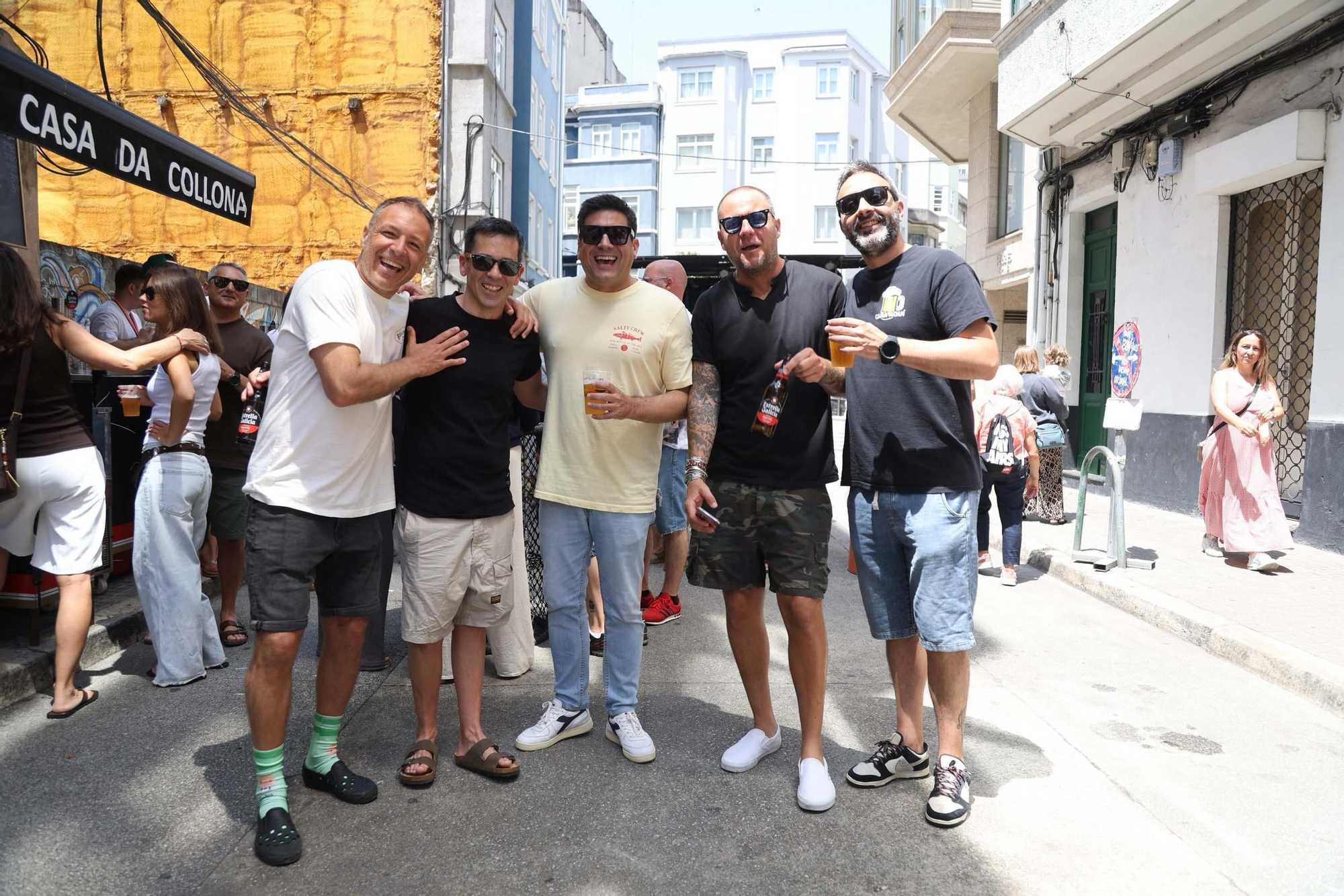 El barrio de Os Mallos celebra sus fiestas